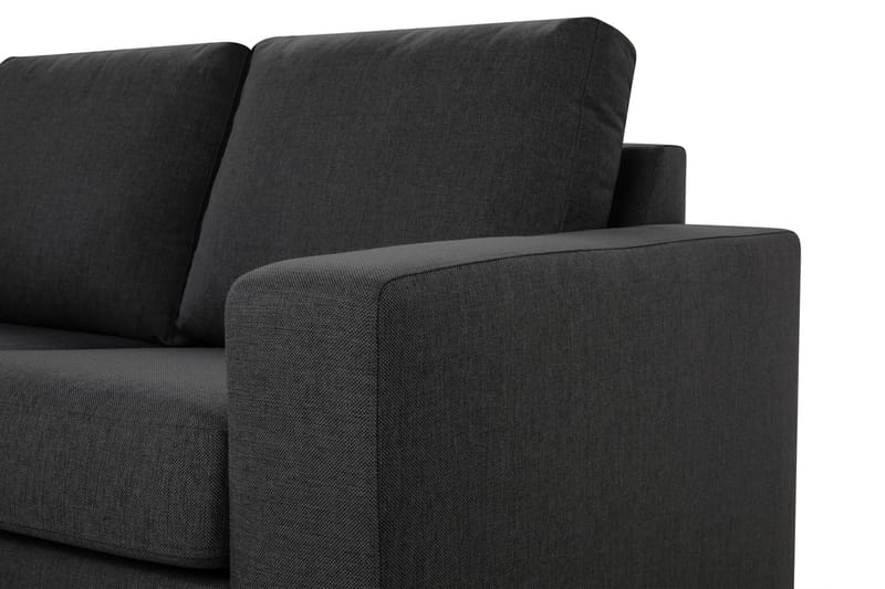 Crazy 7-sits Högervänd U-formad XX-Large Hörnsoffa med divan i Tyg - Mörkgrå - Möbler - Soffa - Hörnsoffa - Hörnsoffa med divan