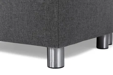 Crazy 7-sits Högervänd U-formad XX-Large Hörnsoffa med divan i Tyg - Mörkgrå - Möbler - Soffa - Hörnsoffa - Hörnsoffa med divan