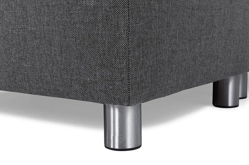 Crazy 7-sits Högervänd U-formad XX-Large Hörnsoffa med divan i Tyg - Mörkgrå - Möbler - Soffa - Hörnsoffa - Hörnsoffa med divan