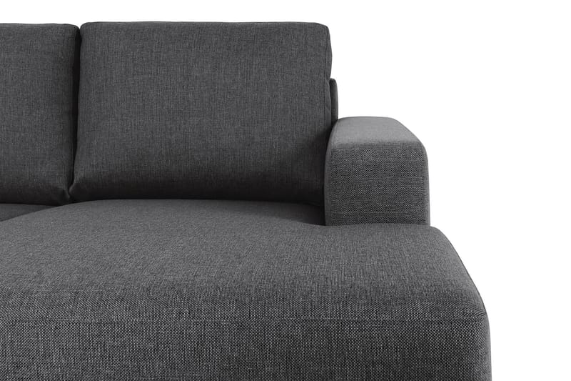 Crazy 7-sits Högervänd U-formad XX-Large Hörnsoffa med divan i Tyg - Mörkgrå - Möbler - Soffa - Hörnsoffa - Hörnsoffa med divan