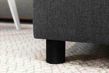 Crazy 7-sits Högervänd U-formad XX-Large Hörnsoffa med divan i Tyg - Mörkgrå - Möbler - Soffa - Hörnsoffa - Hörnsoffa med divan