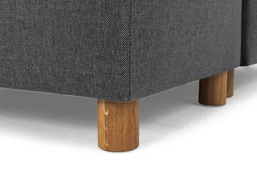 Crazy 7-sits Högervänd U-formad XX-Large Hörnsoffa med divan i Tyg - Mörkgrå - Möbler - Soffa - Hörnsoffa - Hörnsoffa med divan