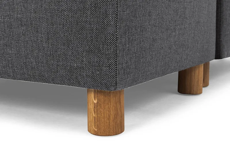 Crazy 7-sits Högervänd U-formad XX-Large Hörnsoffa med divan i Tyg - Mörkgrå - Möbler - Soffa - Hörnsoffa - Hörnsoffa med divan