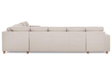 Crazy 7-sits Vändbar L-formad XX-Large Hörnsoffa i Tyg - Beige - Möbler - Soffa - Hörnsoffa