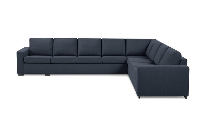 Crazy 7-sits Vändbar L-formad XX-Large Hörnsoffa i Tyg - Blå - Möbler - Soffa - Hörnsoffa