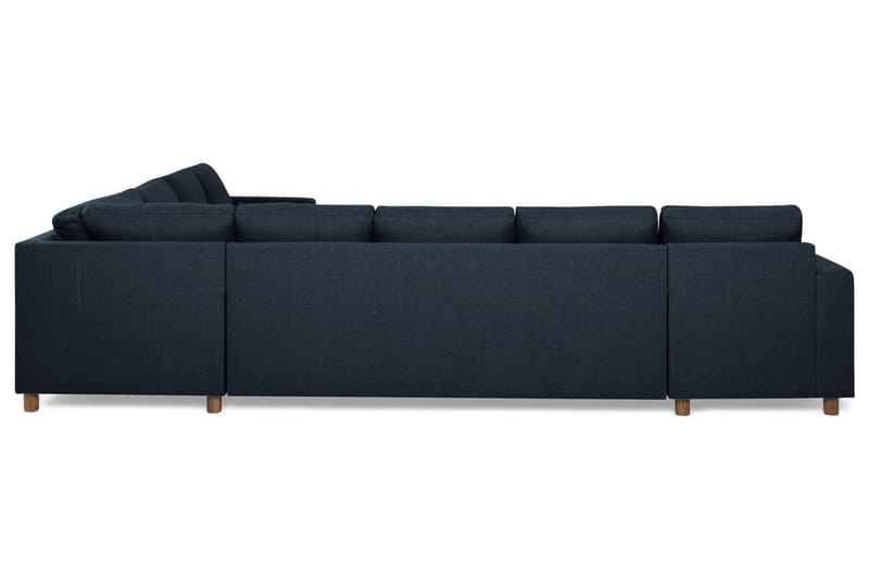 Crazy 7-sits Vändbar L-formad XX-Large Hörnsoffa i Tyg - Blå - Möbler - Soffa - Hörnsoffa