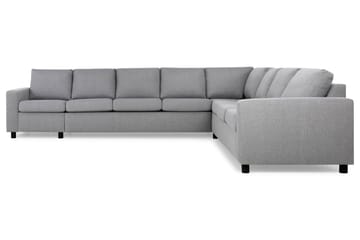 Crazy 7-sits Vändbar L-formad XX-Large Hörnsoffa i Tyg - Grå - Möbler - Soffa - Hörnsoffa