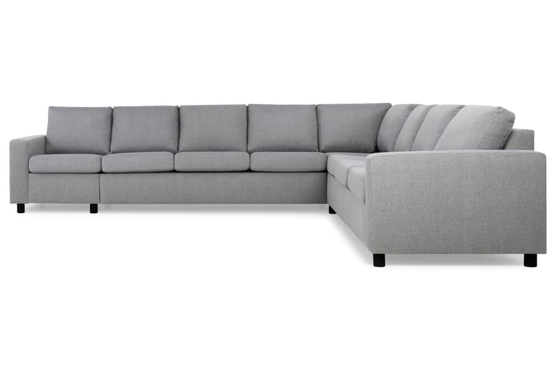 Crazy 7-sits Vändbar L-formad XX-Large Hörnsoffa i Tyg - Grå - Möbler - Soffa - Hörnsoffa