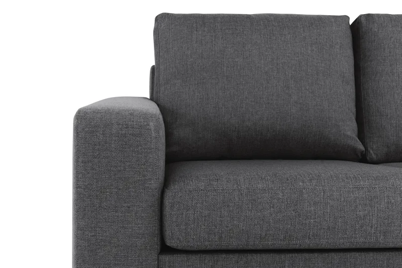 Crazy 7-sits Vändbar L-formad XX-Large Hörnsoffa i Tyg - Mörkgrå - Möbler - Soffa - Hörnsoffa
