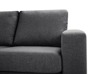 Crazy 7-sits Vändbar L-formad XX-Large Hörnsoffa i Tyg - Mörkgrå - Möbler - Soffa - Hörnsoffa