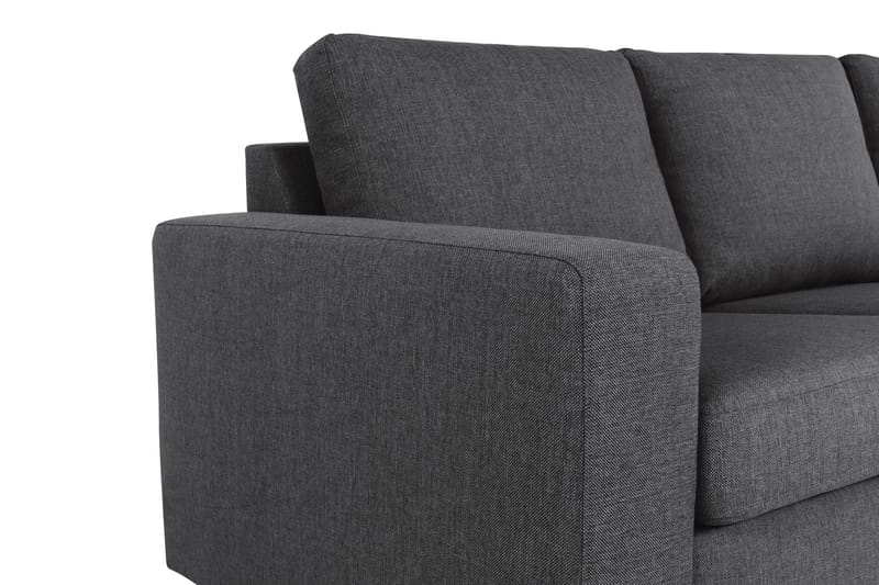 Crazy 7-sits Vändbar L-formad XX-Large Hörnsoffa i Tyg - Mörkgrå - Möbler - Soffa - Hörnsoffa