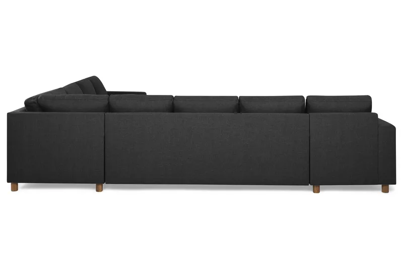 Crazy 7-sits Vändbar U-formad XX-Large Hörnsoffa med divan i Tyg - Antracit - Möbler - Soffa - Hörnsoffa - Hörnsoffa med divan
