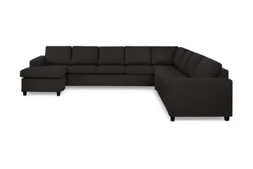 Crazy 7-sits Vändbar U-formad XX-Large Hörnsoffa med divan i Tyg - Antracit - Möbler - Soffa - Hörnsoffa - Hörnsoffa med divan