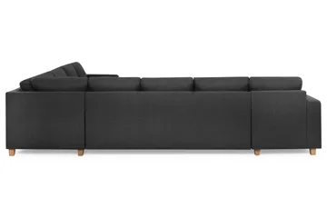 Crazy 7-sits Vändbar U-formad XX-Large Hörnsoffa med divan i Tyg - Antracit - Möbler - Soffa - Hörnsoffa - Hörnsoffa med divan