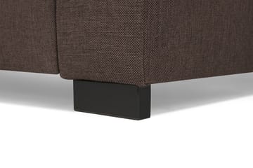 Crazy 7-sits Vändbar U-formad XX-Large Hörnsoffa med divan i Tyg - Brun - Möbler - Soffa - Hörnsoffa - Hörnsoffa med divan