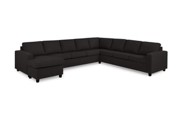 Crazy 7-sits Vändbar U-formad XX-Large Hörnsoffa med divan i Tyg - Mörkgrå / Antracit - Möbler - Soffa - Hörnsoffa - Hörnsoffa med divan