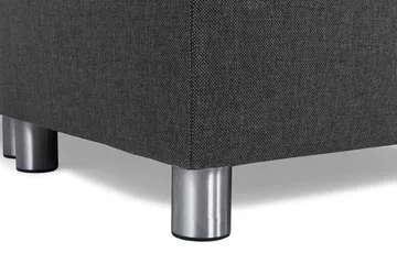 Crazy 7-sits Vändbar U-formad XX-Large Hörnsoffa med divan i Tyg - Mörkgrå / Antracit - Möbler - Soffa - Hörnsoffa - Hörnsoffa med divan