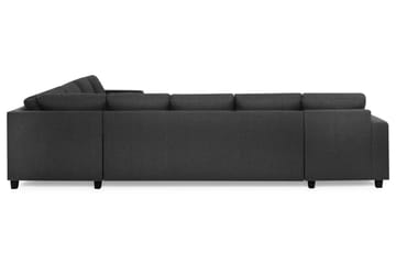Crazy 7-sits Vändbar U-formad XX-Large Hörnsoffa med divan i Tyg - Mörkgrå / Antracit - Möbler - Soffa - Hörnsoffa - Hörnsoffa med divan