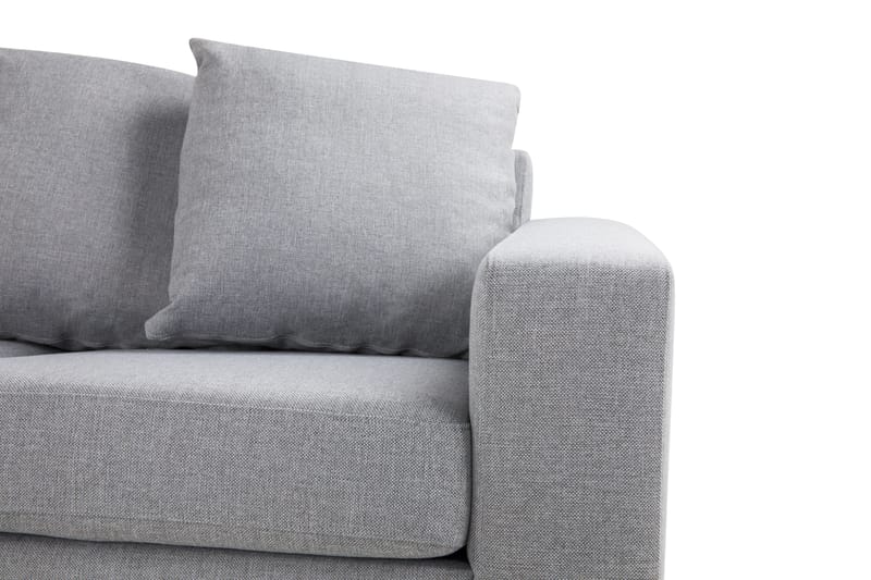 Crazy 7-sits Vänstervänd U-formad XX-Large Hörnsoffa med divan i Tyg - Grå - Möbler - Soffa - Hörnsoffa - Hörnsoffa med divan