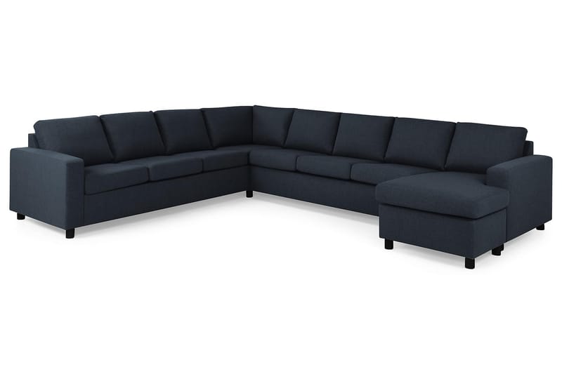 Crazy Hörnsoffa XXL med Divan Höger - Blå - Möbler - Soffa - Hörnsoffa - Hörnsoffa med divan
