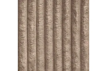 Denegal 3-sits Vänstervänd Divansoffa 237 cm med Förvaring i Sammet - Beige - Möbler - Soffa - Divansoffa & schäslongsoffa - 3 sits soffa med divan