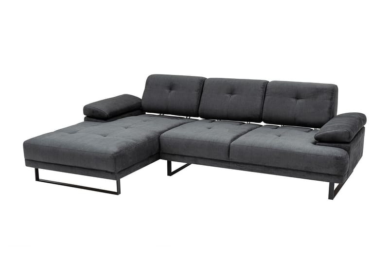 Divansoffa 3-sits Caboolture - Antracit - Möbler - Soffa - Hörnsoffa