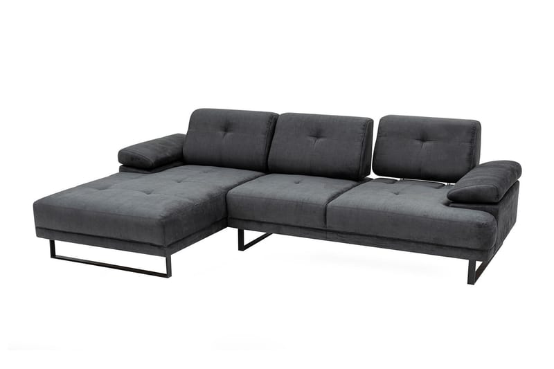 Divansoffa 3-sits Caboolture - Antracit - Möbler - Soffa - Hörnsoffa