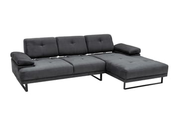 Divansoffa 3-sits Caboolture - Antracit - Möbler - Soffa - Hörnsoffa