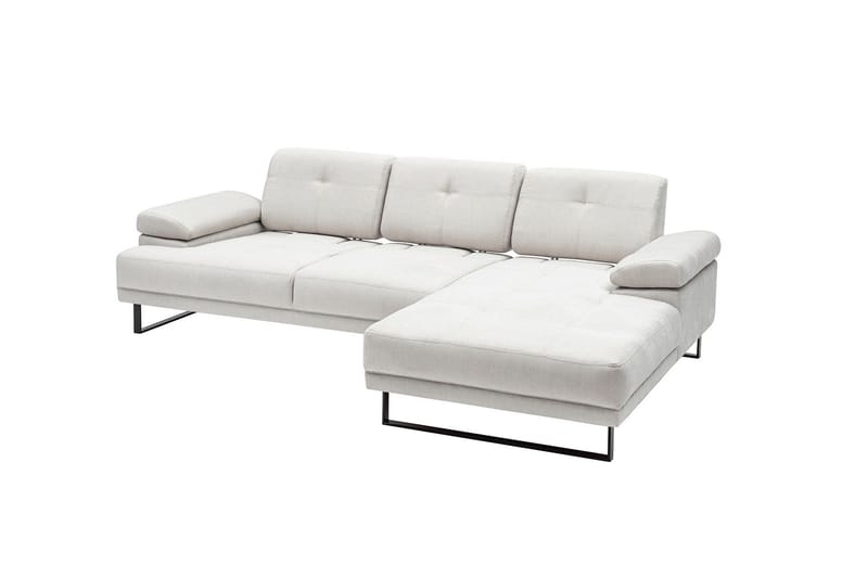 Divansoffa 3-sits Caboolture - Beige - Möbler - Soffa - Hörnsoffa