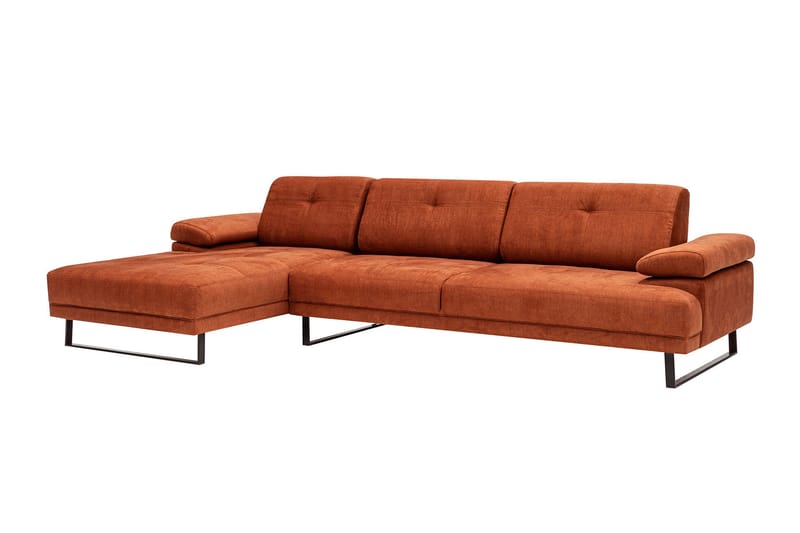 Divansoffa 3-sits Caboolture - Orange - Möbler - Soffa - Hörnsoffa