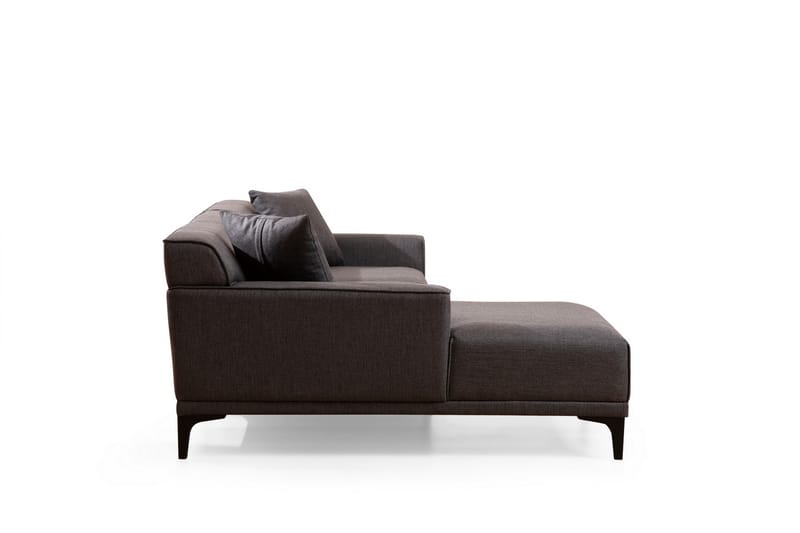Divansoffa 3-sits Smithton - Antracit - Möbler - Soffa - Hörnsoffa