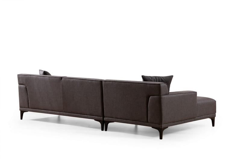 Divansoffa 3-sits Smithton - Antracit - Möbler - Soffa - Hörnsoffa