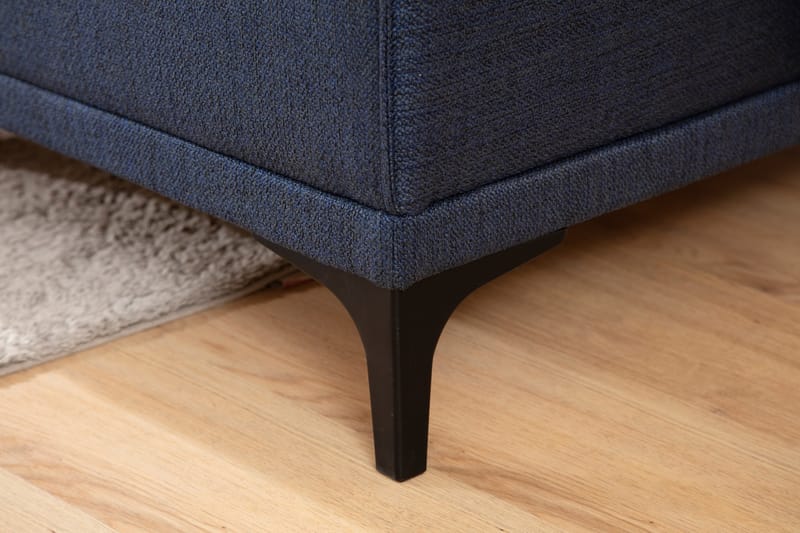 Divansoffa 3-sits Smithton - Blå - Möbler - Soffa - Hörnsoffa