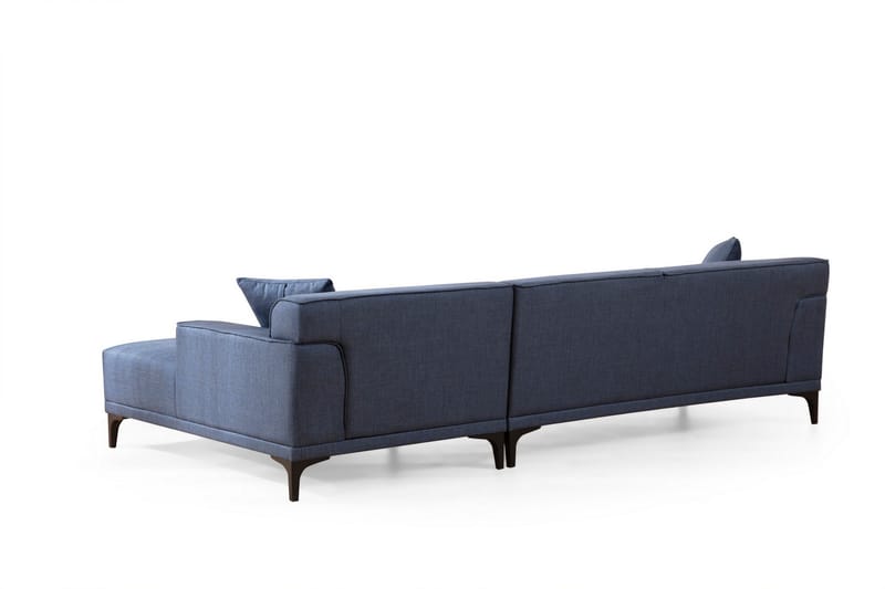 Divansoffa 3-sits Smithton - Blå - Möbler - Soffa - Hörnsoffa
