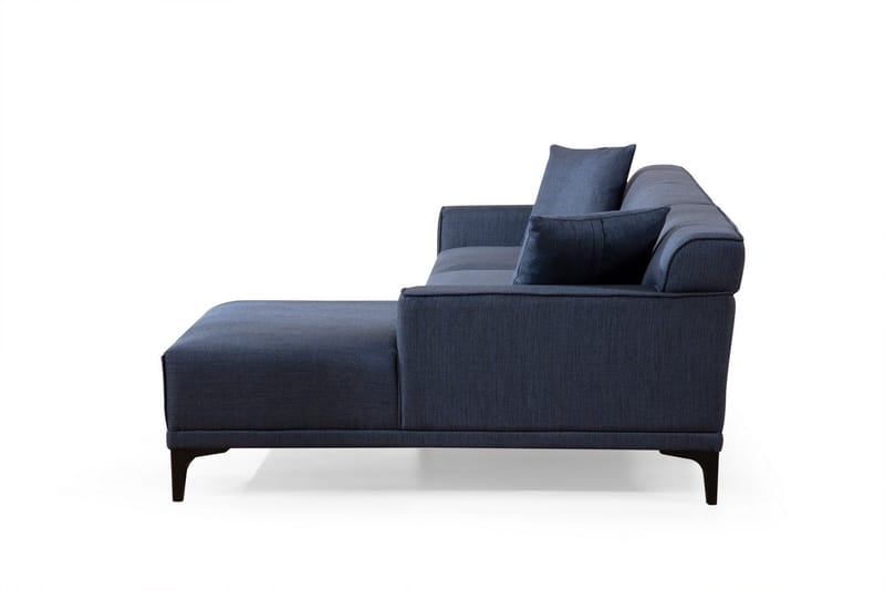 Divansoffa 3-sits Smithton - Blå - Möbler - Soffa - Hörnsoffa