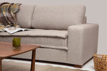Divansoffa 3-sits Springhills - Beige - Möbler - Soffa - Hörnsoffa