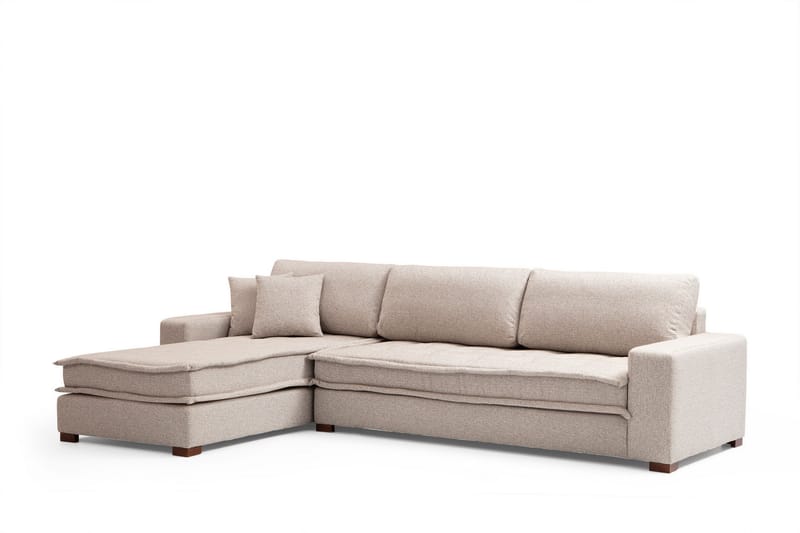 Divansoffa 3-sits Springhills - Beige - Hörnsoffa