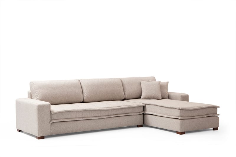 Divansoffa 3-sits Springhills - Beige - Hörnsoffa