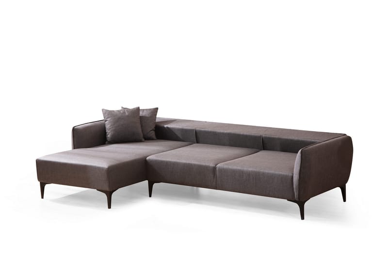 Divansoffa 3-sits Wangaratta - Mörkgrå - Möbler - Soffa - Hörnsoffa