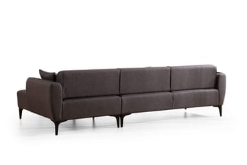 Divansoffa 3-sits Wangaratta - Mörkgrå - Möbler - Soffa - Hörnsoffa