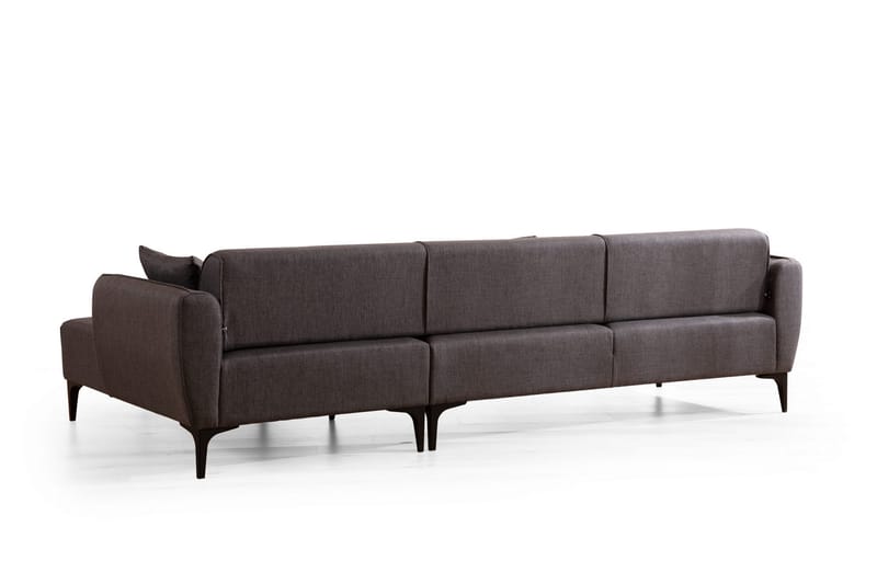 Divansoffa 3-sits Wangaratta - Mörkgrå - Möbler - Soffa - Hörnsoffa