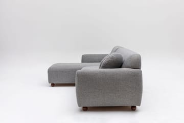 Divansoffa 3-sits Windwhistle - Grå - Möbler - Soffa - Hörnsoffa