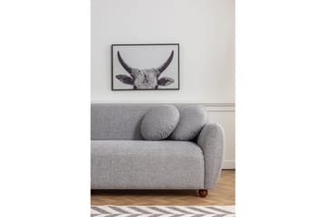 Divansoffa 3-sits Windwhistle - Grå - Möbler - Soffa - Hörnsoffa