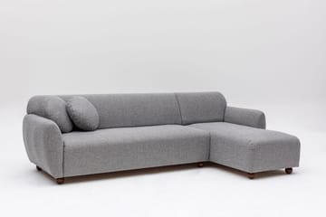 Divansoffa 3-sits Windwhistle - Grå - Möbler - Soffa - Hörnsoffa