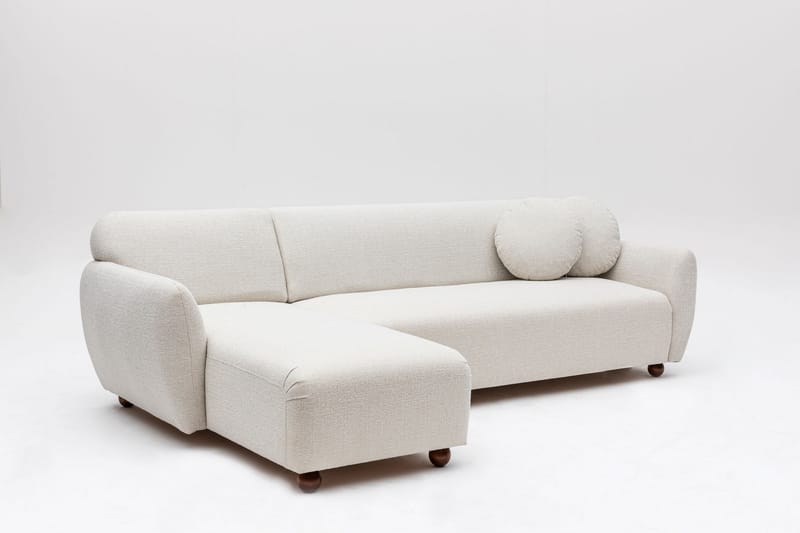 Divansoffa 3-sits Windwhistle - Vit - Möbler - Soffa - Hörnsoffa