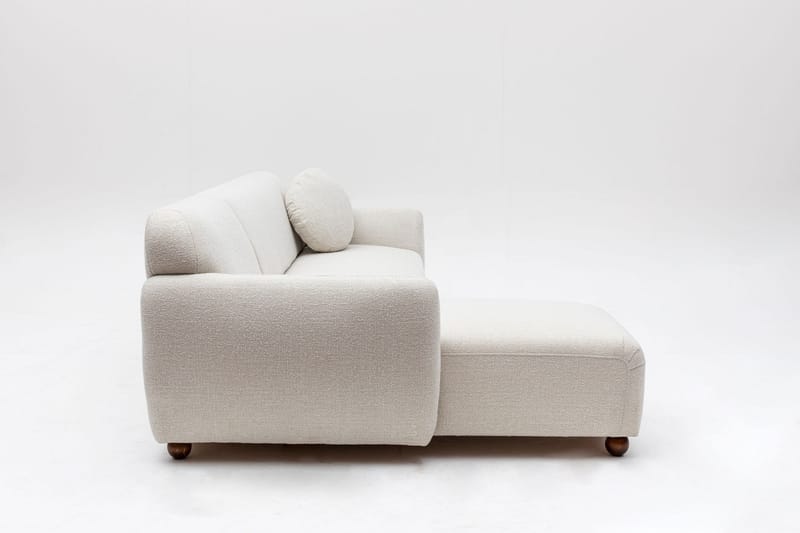 Divansoffa 3-sits Windwhistle - Vit - Möbler - Soffa - Hörnsoffa