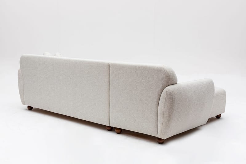 Divansoffa 3-sits Windwhistle - Vit - Möbler - Soffa - Hörnsoffa