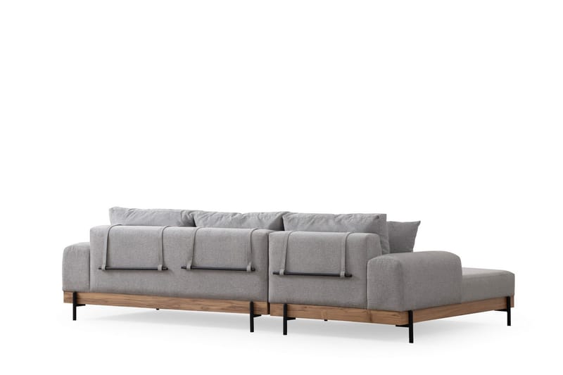 Eti Hörnsoffa 3-sits - Grå - Möbler - Soffa - Hörnsoffa