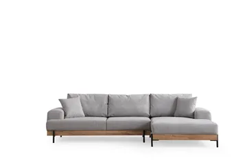 Eti Hörnsoffa 3-sits - Grå - Möbler - Soffa - Hörnsoffa