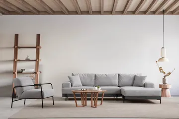 Eti Hörnsoffa 3-sits - Grå - Möbler - Soffa - Divansoffa & schäslongsoffa - 4 sits soffa med divan